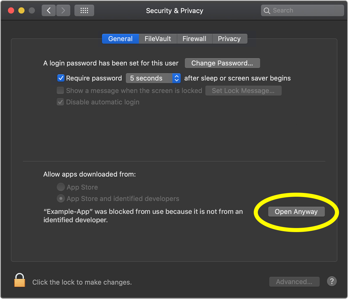 running app problems